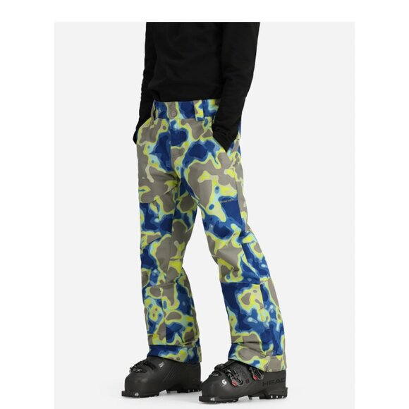 Obermeyer Brisk Print Snow Ski Pant In Thermal Shock NWOT TEEN SIZE SMAL… - Picture 1 of 8
